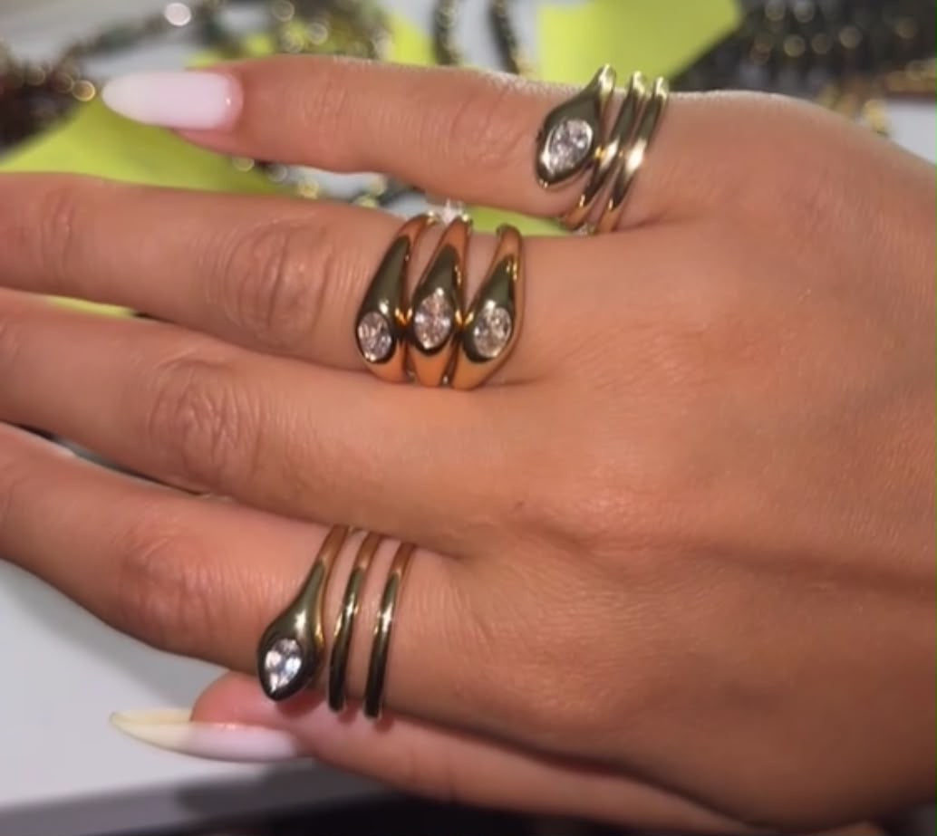 Bague Serpentie