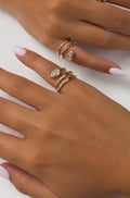 Bague Serpentie